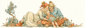 hnhne1981 soft watercolor childrens book illustration a paren 50bb8ba7 ebf1 43b5 a28e 8b276943941e 1