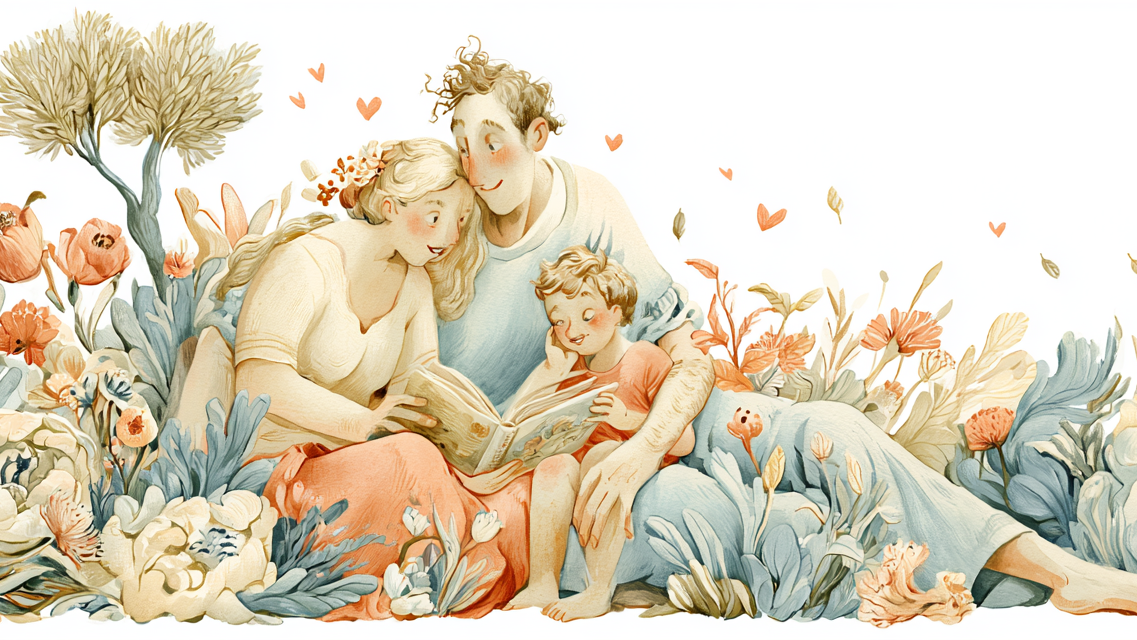hnhne1981 a soft watercolor childrens book illustration a par 680e2fe6 dcf5 4d74 a796 b0949b0eac4a 1